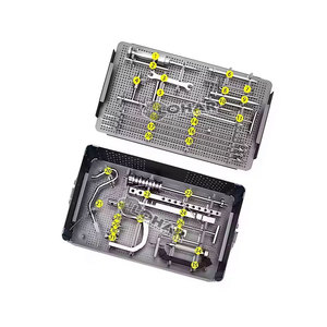 Fabricante de kit de instrumentos ortopédicos Fémur Juego de instrumentos de clavos intramedulares Tornillos entrelazados Juegos de instrumentos kit de herramientas - Product Image 1