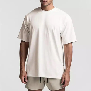 เสื้อยืดกราฟิก2025ใหม่เสื้อยืดผู้ชายผ้าฝ้ายสแปนเด็กซ์ธรรมดาแขนสั้นพิมพ์ลายขนาดใหญ่พิเศษโลโก้ตามสั่ง - Product Image 4