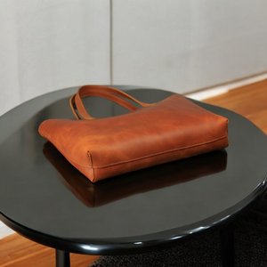 Haute qualité 100% sac fourre-tout en cuir marron véritable pour femmes sac à bandoulière décontracté personnalisable avec Logo Design - Product Image 5