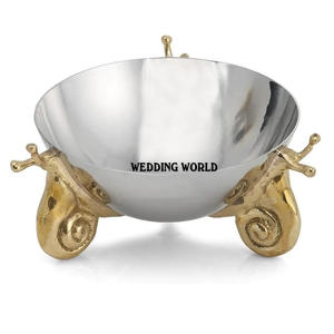 Bol à chocolat en métal de luxe, qualité supérieure, fait à la main, nouveau bol à bonbons, design classique et élégant, nouveau bol à chocolat - Product Image 1