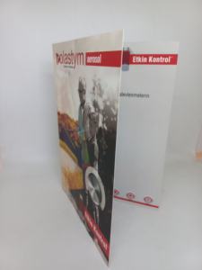High Quality Promotional Brochures on Recycled Kraft <b>Paper</b> with Offset Printing - Product Image 4