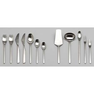 Couverts personnalisés de haute qualité de qualité alimentaire meilleure vente en acier inoxydable plaqué argent avec poignée gaufrée ensembles de vaisselle de luxe - Product Image 5