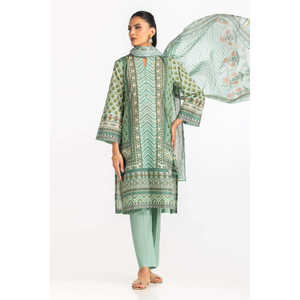 ชุดลำลองลายพิมพ์สำหรับฤดูร้อน IUSTKSD-2232 3 ชิ้น สำหรับสุภาพสตรีทำงาน - Product Image 6