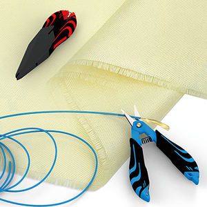 Tijeras multiusos de fibra óptica de alto rendimiento de 150 mm con hoja de acero inoxidable Mango de nailon Proveedor OEM ODM - Product Image 3