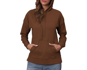 เสื้อสวมหัวขนาดใหญ่สำหรับผู้หญิงใส่ได้ทั้งชายและหญิงเสื้อมีฮู้ดแฟชั่นแนวสตรีทเสื้อสวมหัวทรงหลวมปักตามสั่ง - Product Image 3