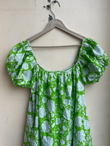 Vestido bohemio elegante para mujer 100% algodón envolvente Mini Vestido corto informal de verano estilo bordado - Product Image 6