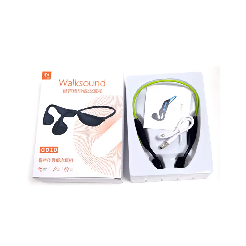 Bone Conduction Headphone WIRELESS HEADSET Open Ear wireless earphones Sport wireless earphones