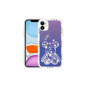Étui de téléphone en silicone rigide à motifs imprimés UV de qualité supérieure pour iPhone 11 12 Pro Max XR 11 Pro, coque de protection pour appareil photo pour filles - Product Image 1