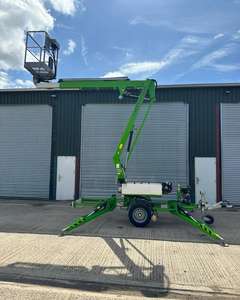 รถกระเช้าไฮดรอลิกแบบลากจูง ขนาด 2000 กก. 200 เมตร ใช้เครื่องยนต์ดีเซล พร้อมเกียร์ ปั๊ม และมอเตอร์ - Product Image 1