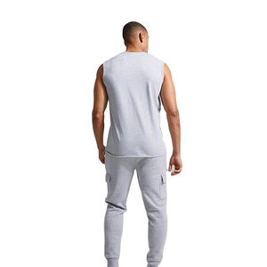 Camiseta sin Mangas de Verano para Hombre, Estilo Casual Urbano, de Spandex/Algodón, con Tejido de Punto Transpirable de Secado Rápido para Deportes al Aire Libre - Product Image 2