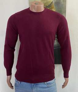 Gran oferta, Camiseta 100% de algodón para hombre, Camiseta de algodón pesado de manga larga con estampado personalizado de nuevo estilo holgado - Product Image 3