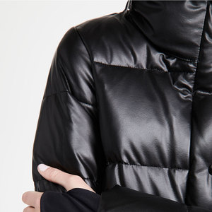 Veste matelassée d'hiver pour femmes de haute qualité, respirante, avec service OEM, traitement brut, couleurs et tailles personnalisées - Product Image 6