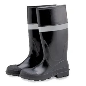 Fabricado en EE. UU. Zapatos de seguridad de construcción de rodilla de alta resistencia con tira reflectante para trabajadores Zapatos industriales a los mejores precios