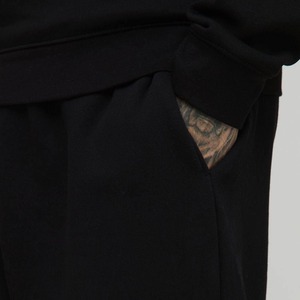 Nouveau arrivé 100% coton coupe décontractée jambe large pantalons pour hommes vêtements décontractés d'hiver couleur unie poids lourd personnalisé lavé homme pantalon - Product Image 2