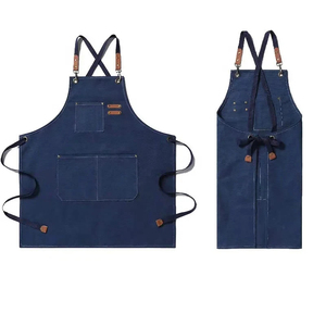 2025 Custom Adult Organic Cotton <b>Canvas</b> <b>Apron</b> Kitchen - Product Image 4
