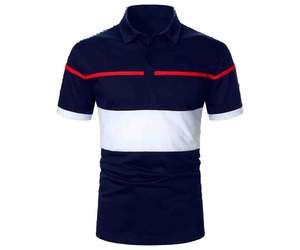 Polo de secado rápido para hombre, transpirable y absorbente de humedad para deportes y ropa informal - Product Image 4