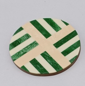 Modern Wooden Round <b>Coaster</b> Stylish <b>Drink</b> <b>Coasters</b> for Home Office Bar Decorative Gift Use - Product Image 4