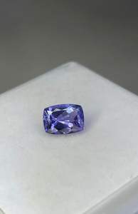 <b>Best</b> Quality <b>Natural</b> Tanzanite Stone with Cushion Faceted Cut for Premium Rings Pendants and Earrings Use Available for Sale - Product Image 5