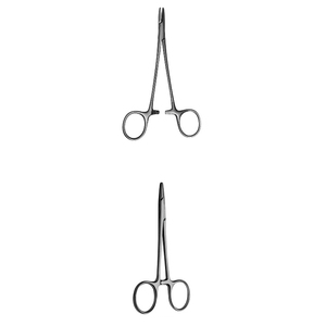 Porte-aiguilles Baumgartner 20 cm 8'' dentelé - Porte-aiguilles Webster solide 14 cm lisse - Prix de gros pour porte-aiguilles - Product Image 1