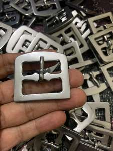 High Quality 32mm Gap Stainless Steel Genuine Leather <b>Equestrian</b> Bag Buckles Stirrups Leather Buckle <b>Accessory</b> <b>Set</b> English Chaps - Product Image 3