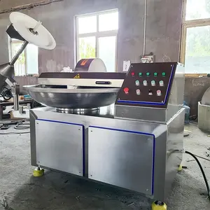 main product grinder emulsifier machine helper 50 liter commercial chicken small meat salad chopper bowl cutter for sale