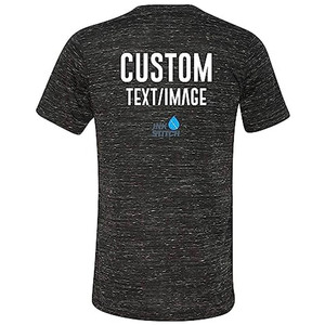 Camiseta de Hombre con Cuello en V, Ajustada, Transpirable, 100% Algodón, con Impresión de Logotipo Personalizado - Product Image 6