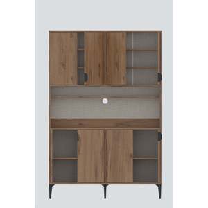 Cuisine Moderne Harmony Maxi 8 Kapakl Wood Kahve Kesi avec structure en contreplaqué - Product Image 3