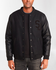 Nouveau manteau de patchs de broderie de logo personnalisé 2026 vestes universitaires pour hommes uniforme de baseball en coton à simple boutonnage et col en V avec poche pour hommes - Product Image 2