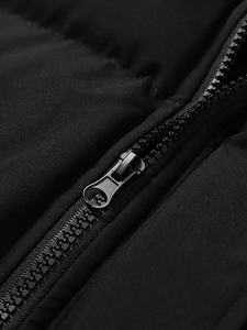 Chaqueta Bomber de cuero personalizada para hombre, transpirable e impermeable, estilo Hip Hop, talla grande, precio al por mayor de invierno directo de fábrica - Product Image 5