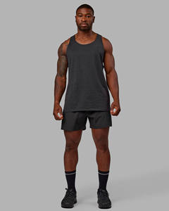 Pantalones cortos grises transpirables de ajuste relajado de alta calidad para hombre, pantalones cortos de calle de estilo informal para hombre, precio al por mayor - Product Image 5