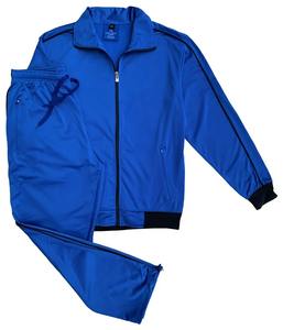 OEM logotipo personalizado Unisex clásico Retro completo Jogging traje de alta calidad liso 100% poliéster transpirable de secado rápido para gimnasia - Product Image 5