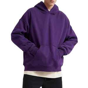 Sudaderas con capucha de otoño invierno de alta calidad para hombre, sudaderas personalizadas con diseño de calle, forro polar de algodón 100%, secado rápido, transpirable, ODM - Product Image 4