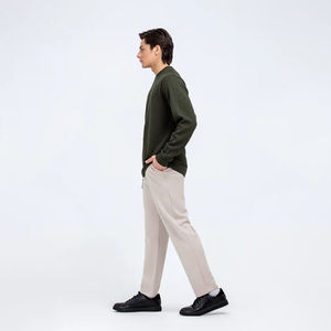 Sudadera Personalizada para Hombre, 100% Algodón, Cuello Redondo, Estilo Urbano con Estampado Ecológico, Moda de Invierno, Suministro al por Mayor - Product Image 2