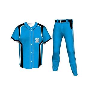 Uniforme de béisbol para hombre, ropa deportiva cómoda transpirable, alta calidad, precio barato, OEM, uniforme de béisbol para adultos - Product Image 6