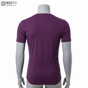 Camiseta de Hombre de Algodón 100% Transpirable con Cuello Redondo, Diseño Sólido Personalizable para Promociones, Venta al Por Mayor de Alta Calidad - Product Image 6