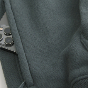 SK Logotipo personalizado de alta calidad 400G Algodón Peso pesado Impresión personalizada Fleece Blank Oversized Plus Size Sudaderas con capucha para hombre - Product Image 5