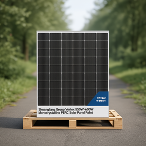 Panneau solaire monocristallin PERC Shuangliang Group Vertex 550W-600W sur palette - Product Image 3