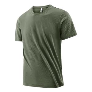 Camisa de poliéster de secado rápido Unisex regular y camiseta ligera de corte seco Camiseta de secado rápido Camiseta atlética de uso diario de secado rápido - Product Image 3