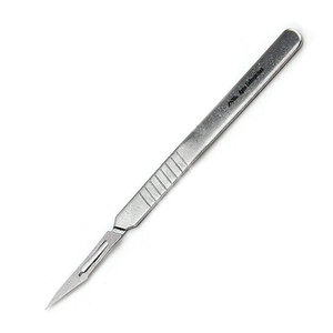 Mango de Bisturí Quirúrgico con Hoja de Acero Inoxidable, Bisturí Quirúrgico No. 03 Compatible con el número de mango [indique el número]. Cuchillo 11 para Artesanía - Product Image 1