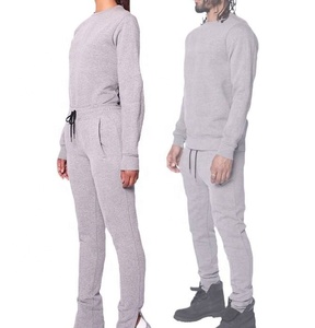 Ensemble survêtement d'hiver personnalisé deux pièces unisexe, service OEM, design survêtement homme, survêtements de haute qualité et confortables - Product Image 4