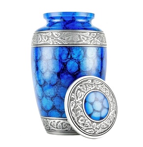 โกศใส่เถ้ากระดูกสำหรับงานศพทำจากโลหะโกศใส่มือโกศใส่เถ้ากระดูก - Product Image 2