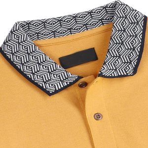 Moda algodón/Spandex transpirable camiseta Polo en blanco suave liso polos logotipo personalizado polos - Product Image 4