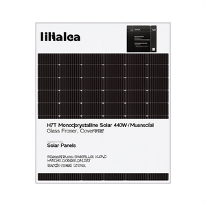Panel Solar Monocristalino HJT de 440W - Grado Industrial con Cubierta Frontal de Vidrio - Product Image 2
