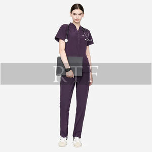 Nouveaux modèles d'uniformes d'hôpital d'infirmière ensembles d'uniformes de gommage d'infirmière à la mode costume de gommages médicaux uniforme d'hôpital par Raw to Fine - Product Image 4