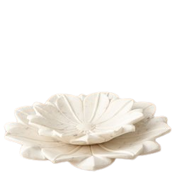 Decoración para el Hogar con Diseño de Hoja en Mármol 100% Natural |   Arte Decorativo de Mármol Hecho a Mano, Fabricante de la India, Venta en Línea en la India - Product Image 2