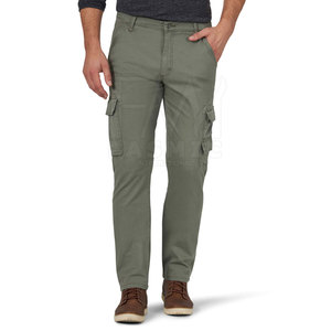 Pantalon cargo décontracté pour homme, best-seller 2024, hip-hop, sur mesure, 100% coton, séchage rapide, taille mi-haute, léger, uni, teinture unie - Product Image 1