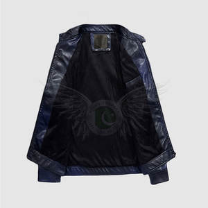 Veste en cuir pour hommes coupe ajustée de haute qualité personnalisée nouvelle arrivée veste d'hiver de meilleure qualité fourrure directement fabricant - Product Image 2