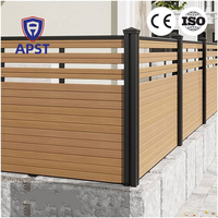 Panneaux de clôture WPC Sitong résistants pour jardin extérieur, bricolage, intimité