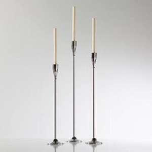 Versatile stainless steel <b>candle</b> holder suitable for taper <b>candles</b> <b>pillar</b> <b>candles</b> and votive <b>candles</b> in sophisticated settings - Product Image 2