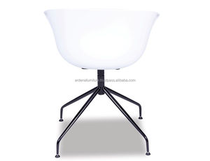 Ghế ăn kim loại màu trắng hiện đại cho phòng ăn nhà bếp nhà hàng quán cà phê nhà kho căn hộ tổ Dạ tiệc sự kiện - Product Image 4